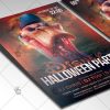 Вщцтдщфв Disney Halloween Flyer - PSD Template-2