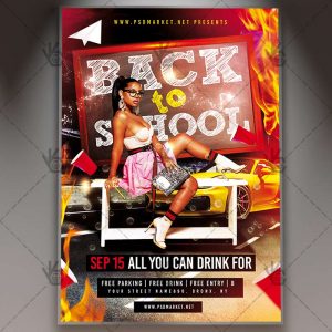 Download Going Back To School Flyer - PSD Template