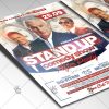 Download Stand Up Comedy Flyer - PSD Template-2