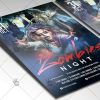 Download Zombie Night Flyer - PSD Template-2