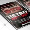 Download Retro 80s 90s Flyer - PSD Template-2