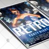 Download Retro Party Night Flyer - PSD Template-2
