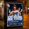 Download Retro Party Night Flyer - PSD Template-3