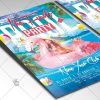 Download Summer Pool Party Flyer - PSD Template-2