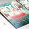 Download Teen Pool Party Flyer - PSD Template-2