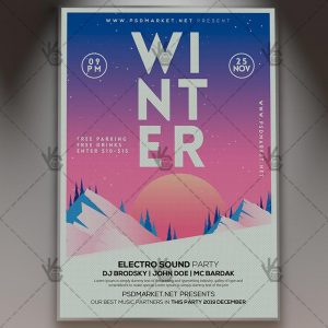 Download Winter Flyer - PSD Template