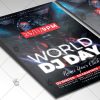 Download World Dj Day Flyer - PSD Template-2