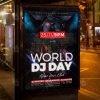 Download World Dj Day Flyer - PSD Template-3