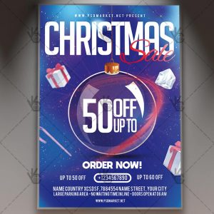 Download Xmas Sale Flyer - PSD Template