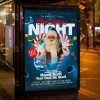 Download Merry Christmas Night Flyer - PSD Template-3