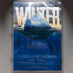 Download Winter Bash Flyer - PSD Template