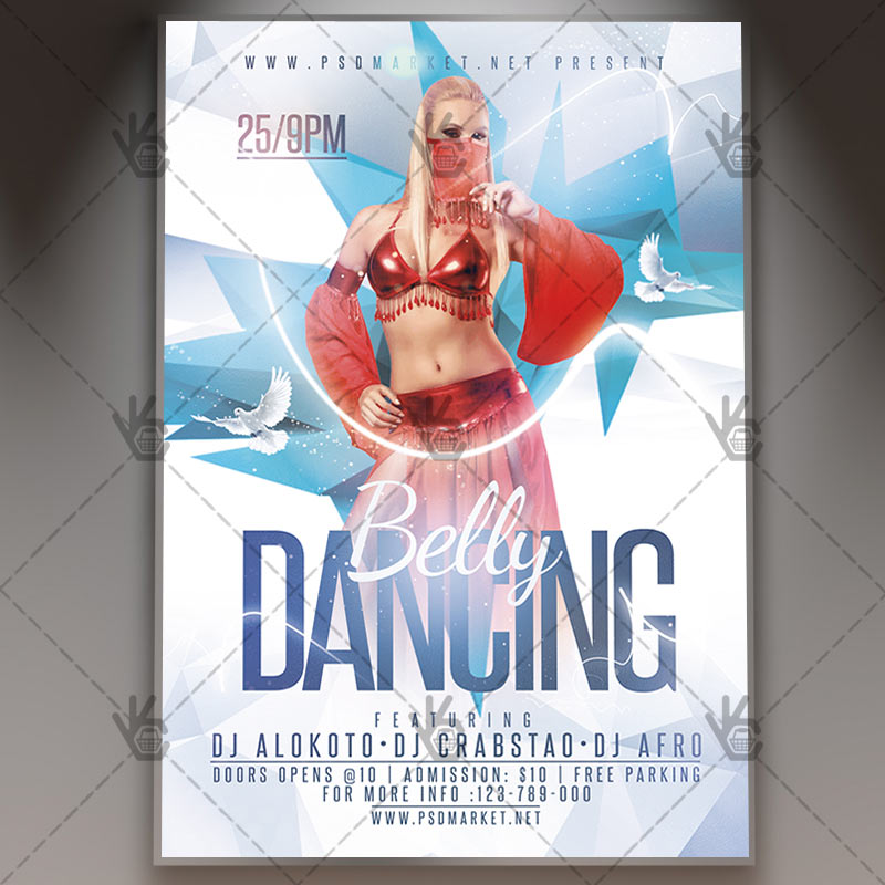 Download Belly Dance Flyer - PSD Template