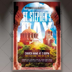 Download St Stephen's Day Flyer - PSD Template