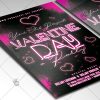 Download Neon Valentine Day Flyer - PSD Template-2