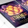 Download Retirement Party Flyer - PSD Template-2