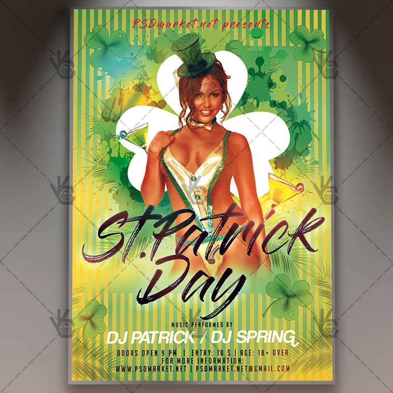 Download St Patrick Day Flyer - PSD Template