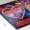 Download Valentine Party Flyer - PSD Template-2