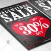 Download Valentines Day Sale Flyer - PSD Template-2
