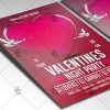 Download Valentines Night Party Flyer - PSD Template-2