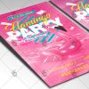 Download Flamingo Party Flyer - PSD Template-2