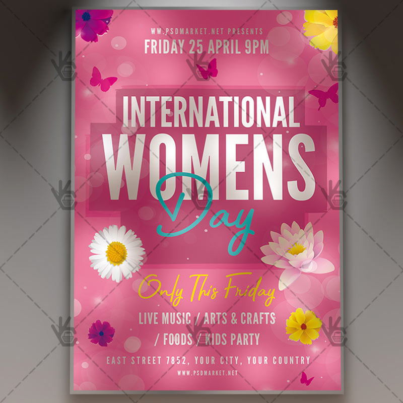 Download International Womens Day Flyer - PSD Template