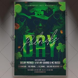Download Patricks Day Event Flyer - PSD Template