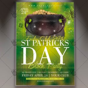 Download Saint Patricks Night Flyer - PSD Template