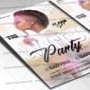 Download White Club Party Flyer - PSD Template-2