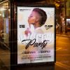 Download White Club Party Flyer - PSD Template-3