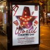 Download World Theatre Day Flyer - PSD Template-3