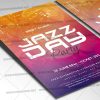 Download Jazz Day Party Flyer - PSD Template-2