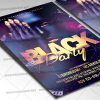 Download Black Club Party Flyer - PSD Template-2