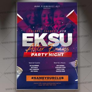 Download Eksu Party Flyer - PSD Template