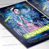 Download Neon Aquarius Flyer - PSD Template-2