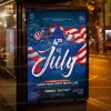 Download 4th of July Party Flyer - PSD Template-3