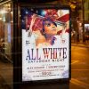 Download All White Party Flyer - PSD Template-3