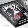 Download Black and White Flyer - PSD Template-2