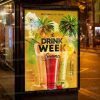 Download Drink Week Flyer - PSD Template-3