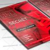 Download Secret Party Flyer - PSD Template-2