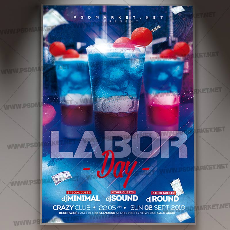 Download Labor Day 2019 Flyer - PSD Template