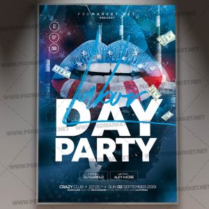Download Labor Day Event Flyer - PSD Template