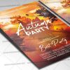 Download Autumn Party Event Flyer - PSD Template-2
