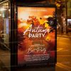 Download Autumn Party Event Flyer - PSD Template-3
