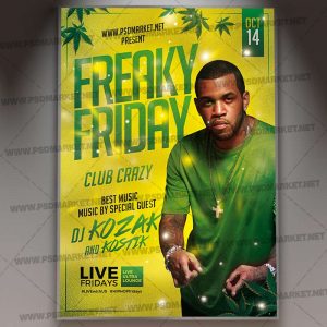Download Freaky Friday Flyer - PSD Template