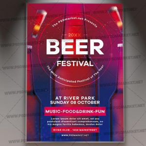 Download Beer Festival Flyer - PSD Template