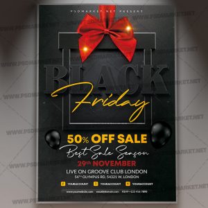 Download Black Friday Event Flyer - PSD Template