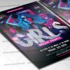 Download Girls Night Party Flyer - PSD Template-2