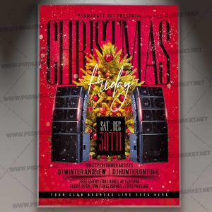 Download Christmas Friday Flyer - PSD Template