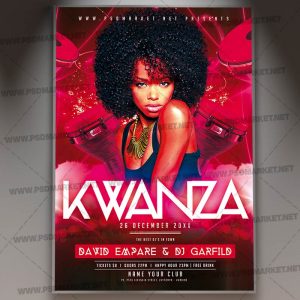 Download Kwanza Fest Flyer - PSD Template