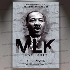 Download MLK Day Party Template